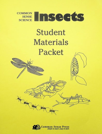 Common Sense Science: Insects Student Materials Packet