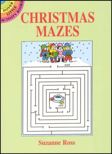 Christmas Mazes Little Activity Book