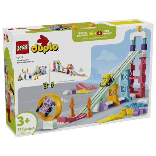 LEGO DUPLO Town 3 in 1 Creative Ramps with Vehicles (10478)
