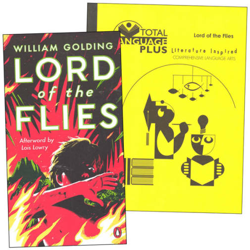 Lord of the Flies: Total Language Plus Study Guide and Book