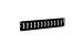 2U 24 Port Blank Keystone Patch Panel - Welded