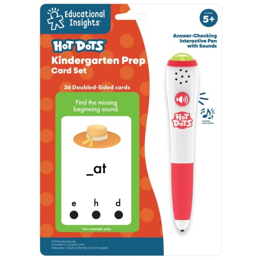 Hot Dots Kindergarten Prep Set