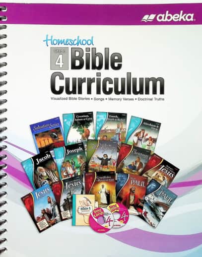 Abeka Homeschool Grade 4 Bible Curriculum