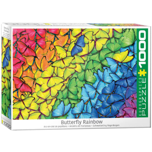 Eurographics Butterfly Rainbow 1000-piece Jigsaw Puzzle
