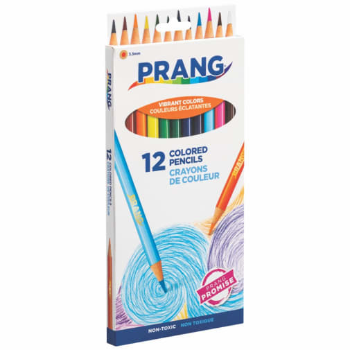 Prang Thick Core Color Pencil Set of 12 (3.3 mm)
