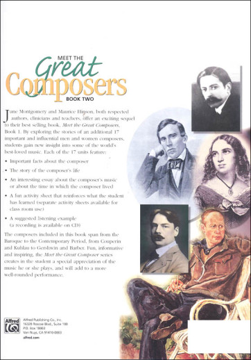Meet the Great Composers Classroom Kit, Book 2 Meet the Great Composers Classroom Kit, Book 2