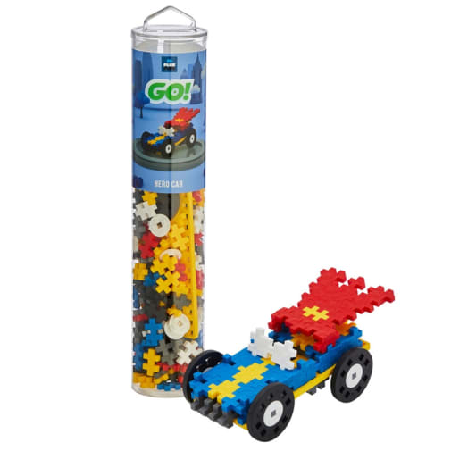 Plus-Plus Tube 200 piece - Color Cars - Hero