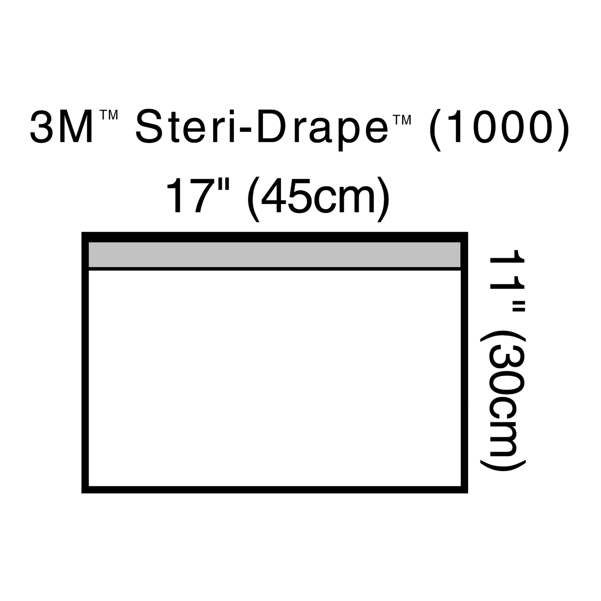 3M Steri-Drape Sterile Small Towel General Purpose Drape, 17 x 11 Inch MK 5713