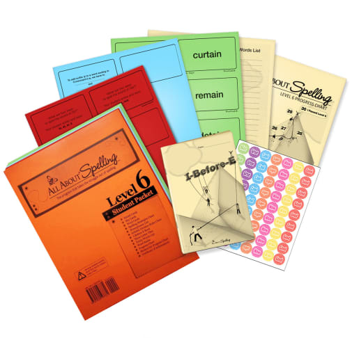 All About Spelling Level 6 Student Material Packet
