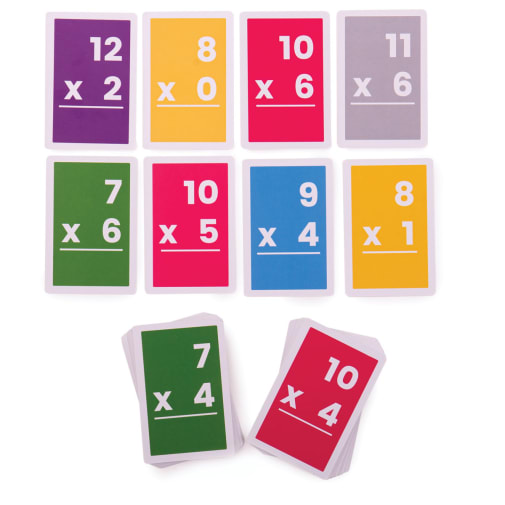 Flashcards - Multiplications 7-12