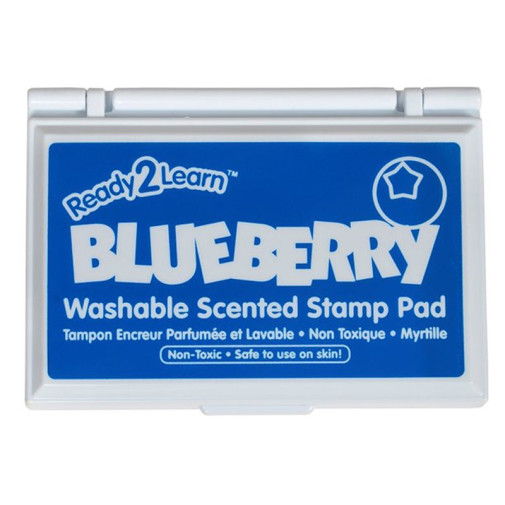 Ready 2 Learn Washable Stamp Pad, Blueberry Scented, Blue