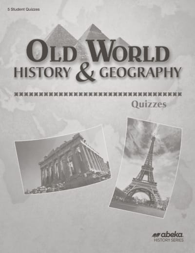 Abeka Old World History and Geography Quiz Book (3rd Edition) (Bound)