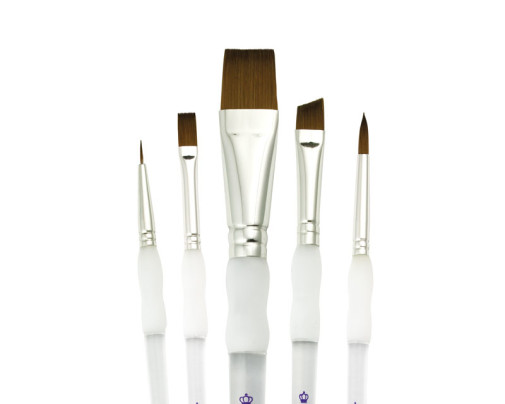 Detailing Brushes, 5pc Synthetic Brush Set