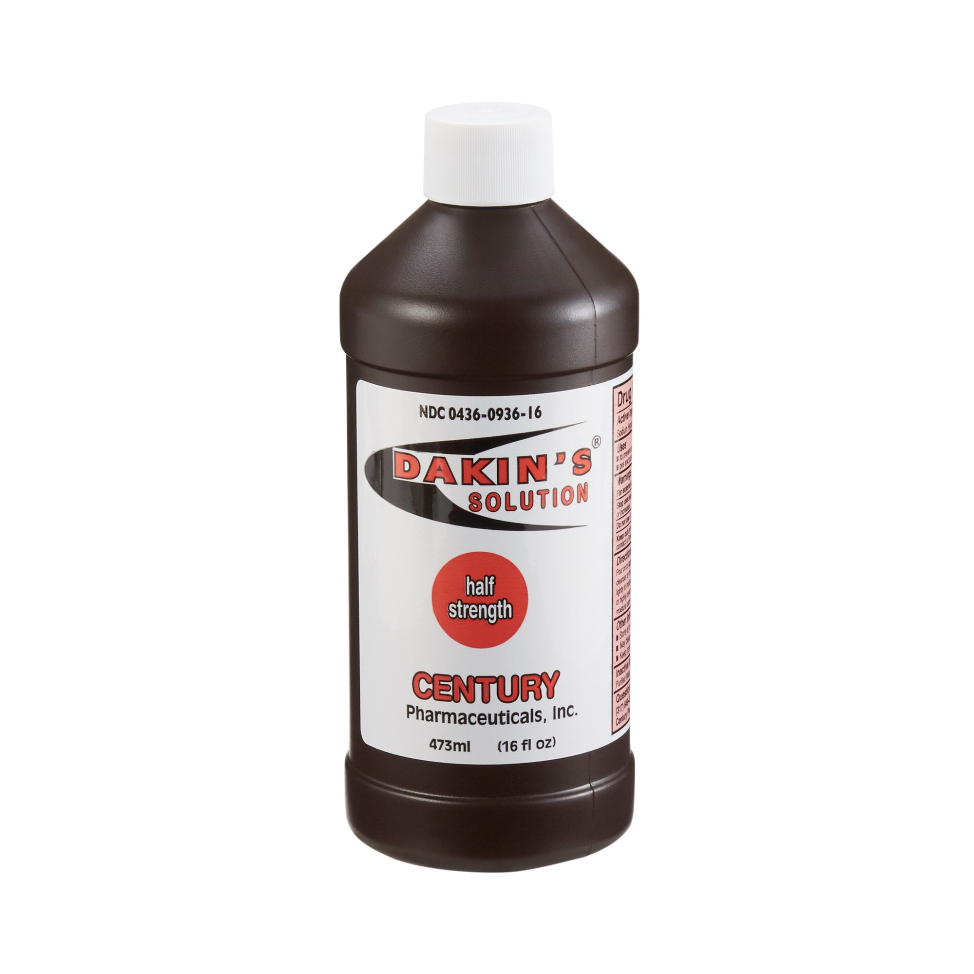 Dakins Solution Half Strength Antimicrobial Wound Cleanser, 16-ounce bottle MK 351786