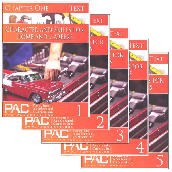 Character & Skills Home & Careers Text Package (Chapters 1-5)