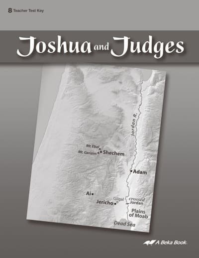 Joshua and Judges Test Key
