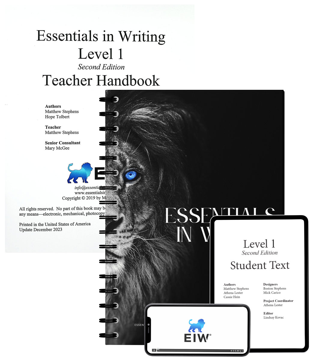 Essentials in Writing Level 1 Bundle (Textbook and Online Video Subscription) 2nd Edition