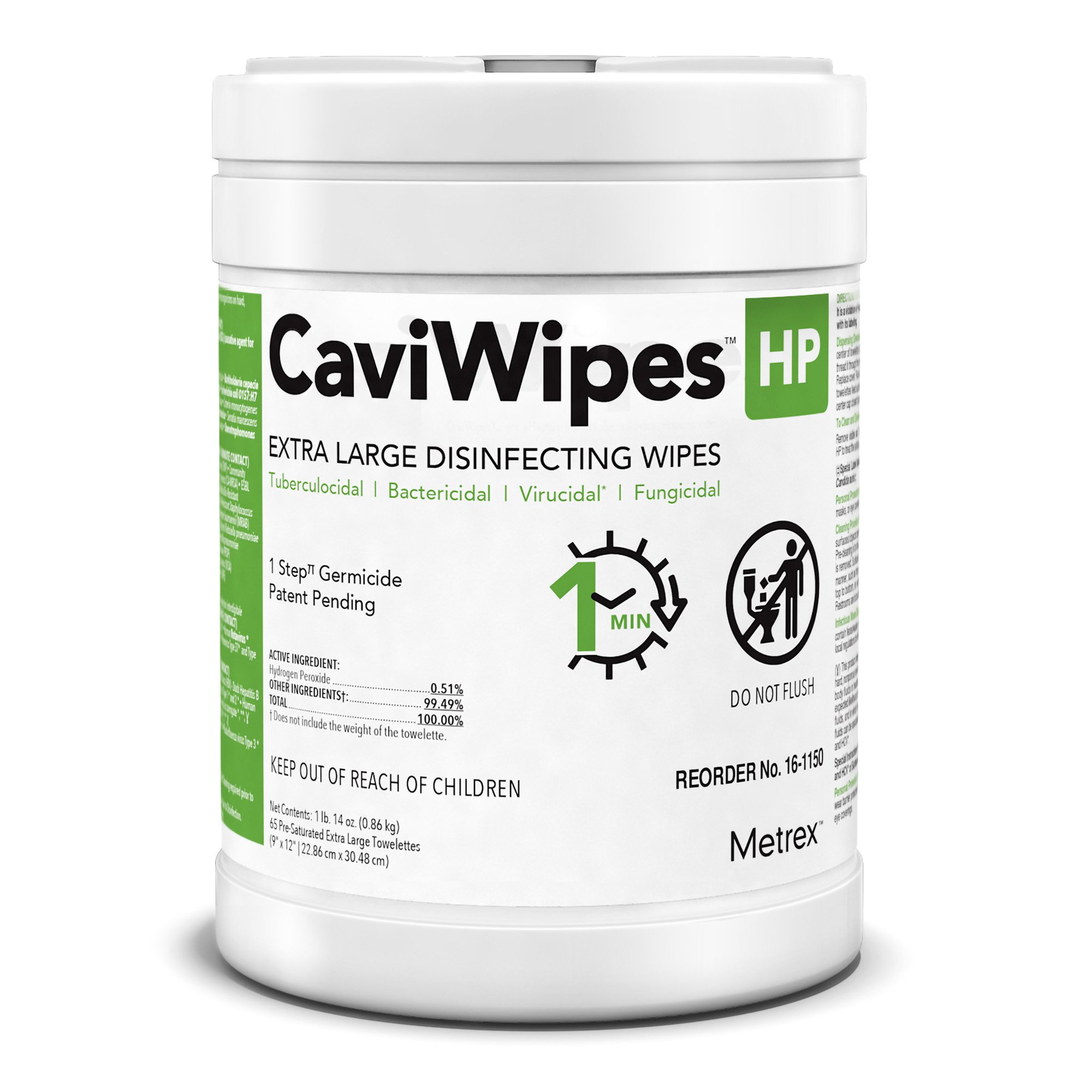 CaviWipes HP Extra Large Disinfecting Wipes, 65 ct. MK 1216230