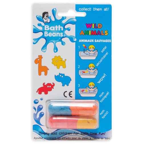 Wild Animals Bath Beans