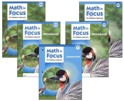 Math in Focus Grade 4 Student Pack