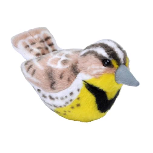 Wild Republic Audubon Bird: Western Meadowlark With Real Bird Call