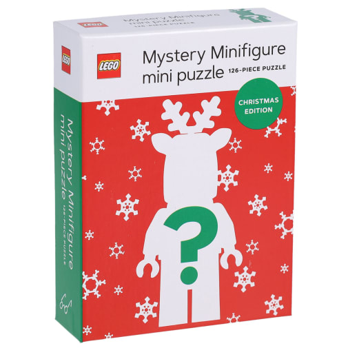 LEGO Mystery Minifigure Mini Puzzle - Christmas Edition (126 pieces) Assorted Style
