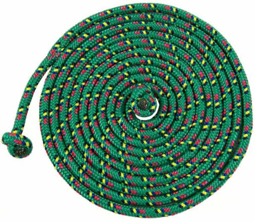 16' Jump Rope - Confetti Green