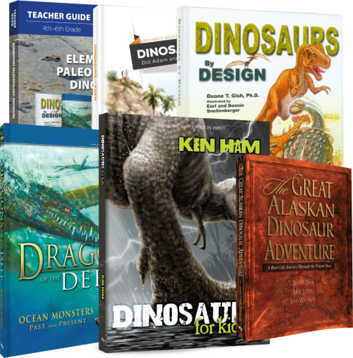 Master Books Elementary Paleontology Dinosaurs Curriculum Pack
