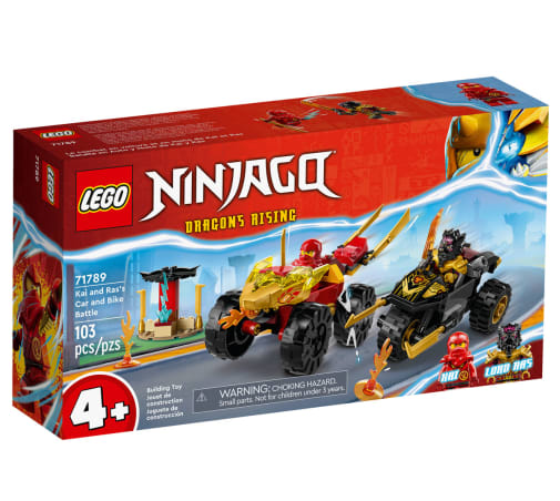 LEGO Ninjago Kai and Ras's Car and Bike Battle (71789)