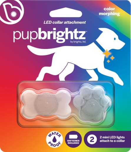Pup Brightz Color Morphing Paw and Bone Charms