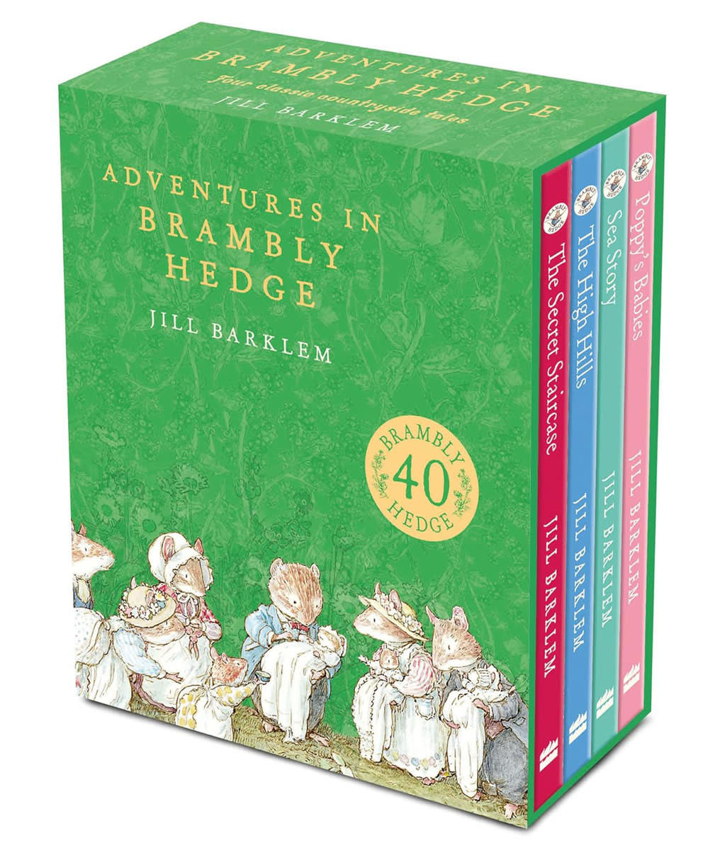 BOXセット　Brambly Hedge 春夏秋冬 4冊セット Adventures in Brambly Hedge 4-Book Box Set