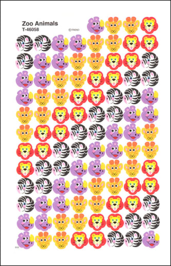 All About Reading Pre-Reading Animal Stickers