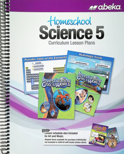 Abeka Science 5 Homeschool Curriculum Lesson Plans - Revised (433829)