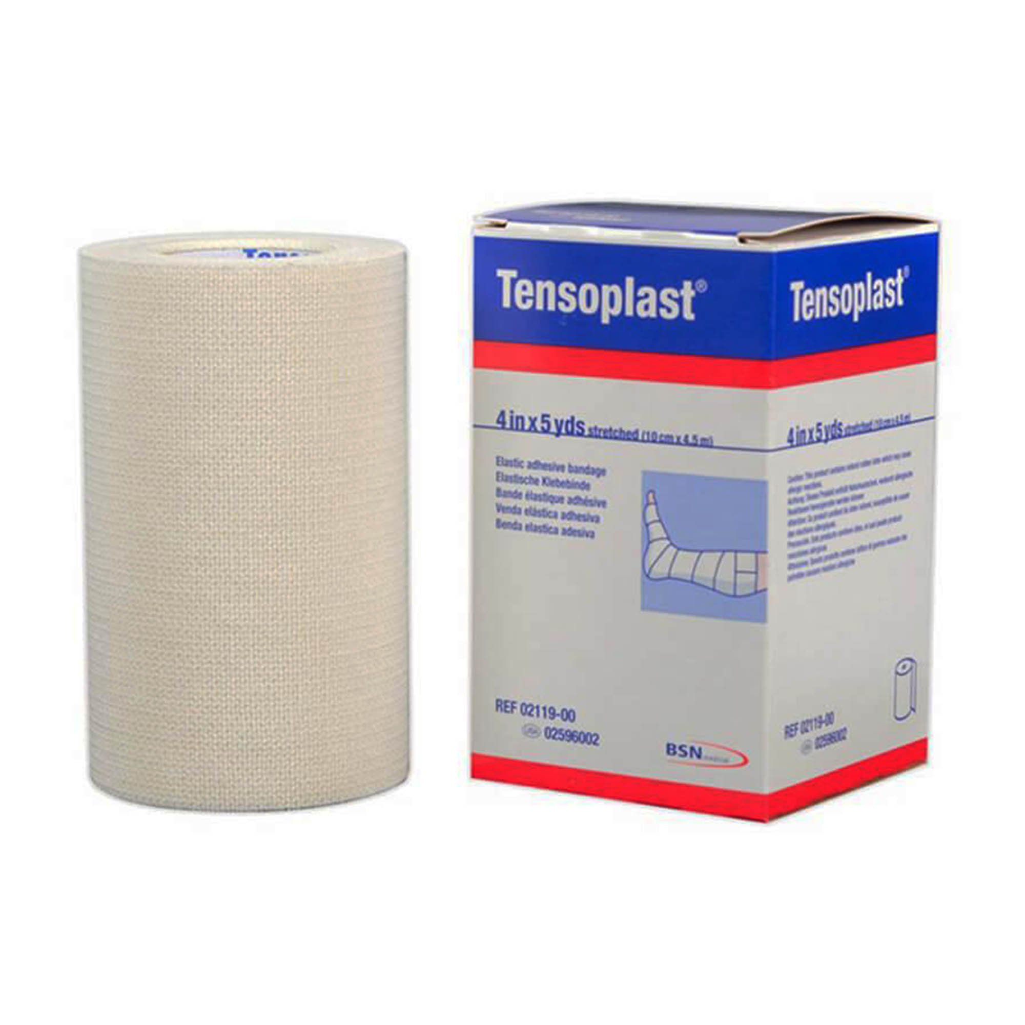 Tensoplast No Closure Elastic Adhesive Bandage, 4 Inch x 5 Yard MK 280227