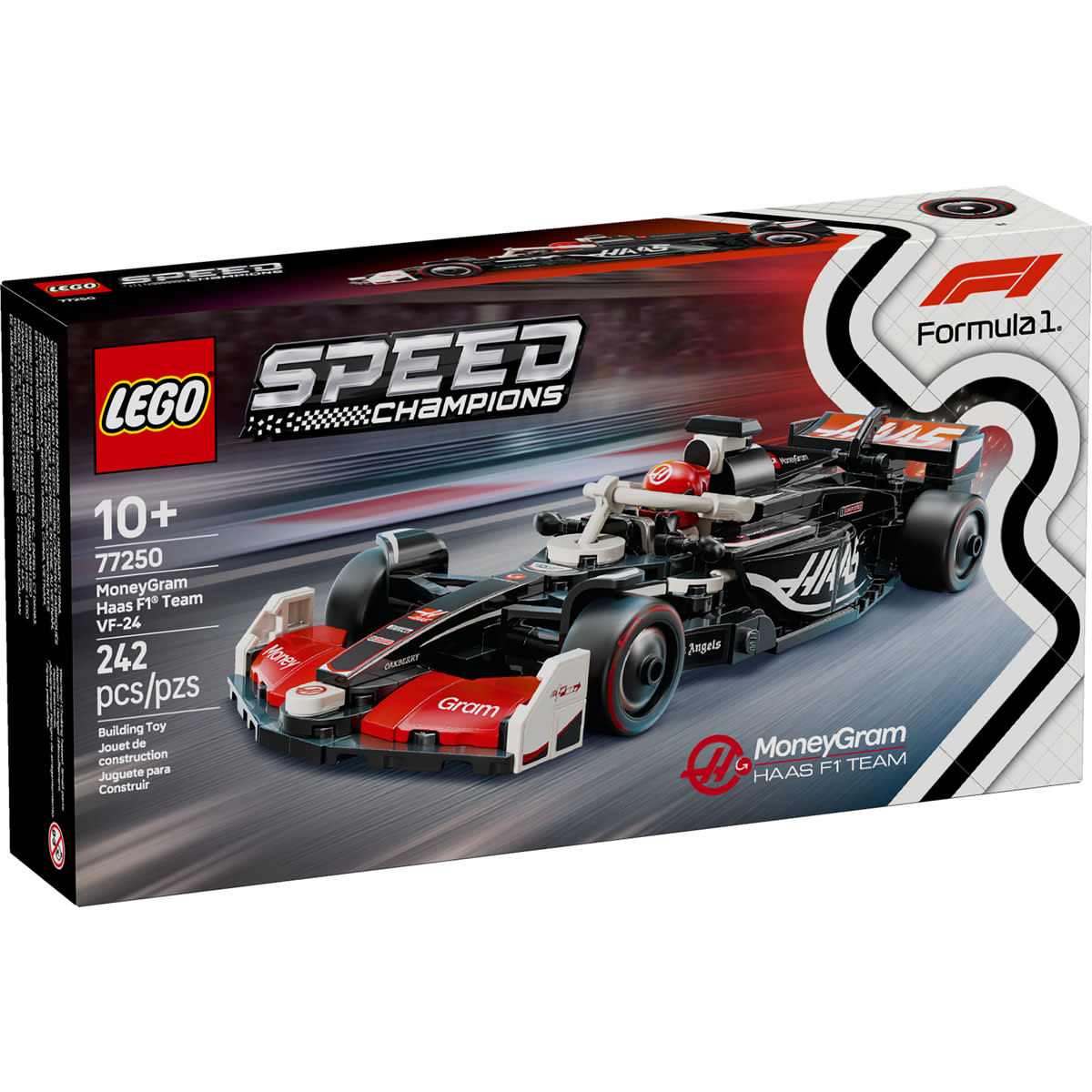 LEGO Speed Champions MoneyGram Haas VF-24 F1 Car (77250)