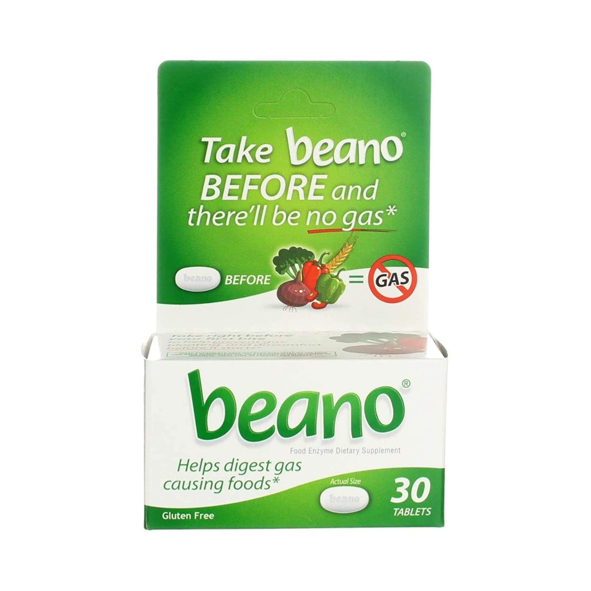 Beano Food Enzyme Tablets, Extra Strength MK 834928