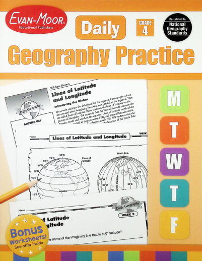 Daily Geography Practice Gr. 4