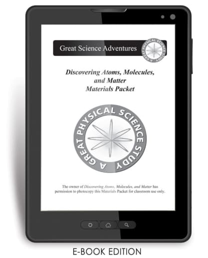Discovering Atoms, Molecules, and Matter Materials Packet e-book