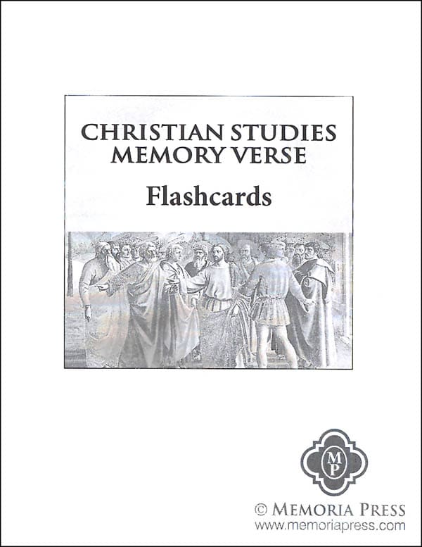 Christian Studies Memory Verse Flashcards