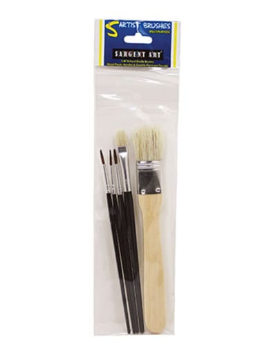 Sargent Art Artist Paint Brushes (5 count)