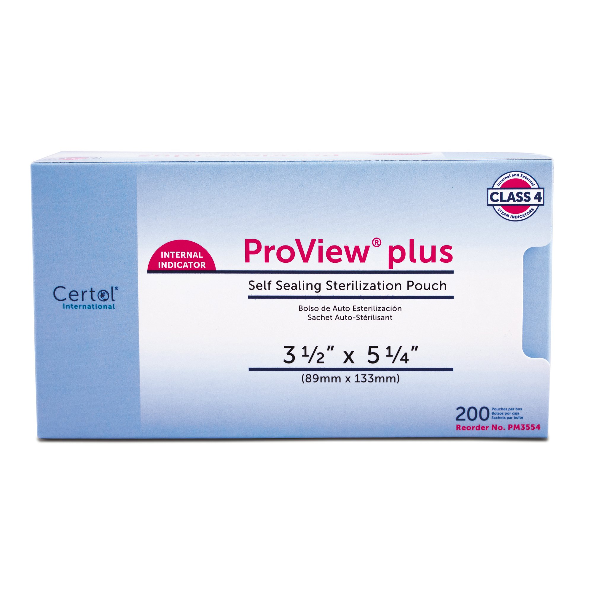 ProView plus Sterilization Pouch, 3-1/2 x 5-1/4 Inch MK 379687