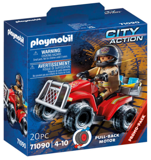 Playmobil City Action Fire Rescue Quad