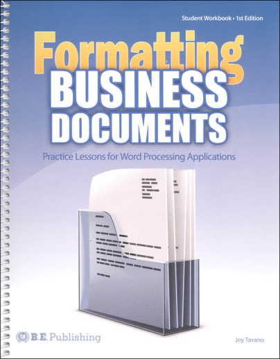 Formatting Business Documents
