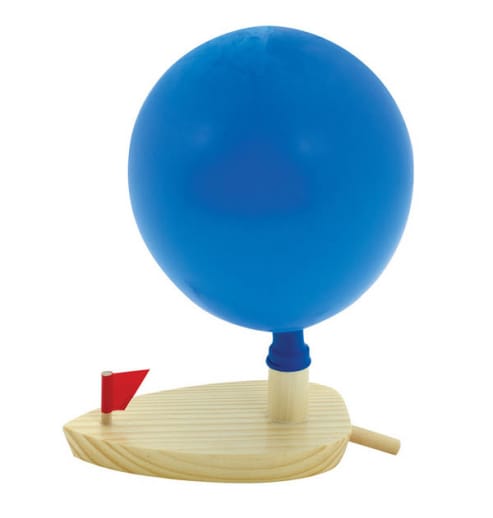 Balloon Powered Boat