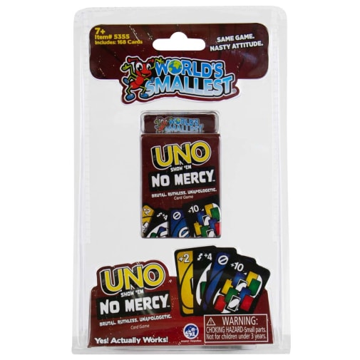 World's Smallest Uno - Show 'Em No Mercy