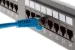 Cat5e Shielded Ethernet Patch Cable, Half-moon Boot, 4ft, Blue