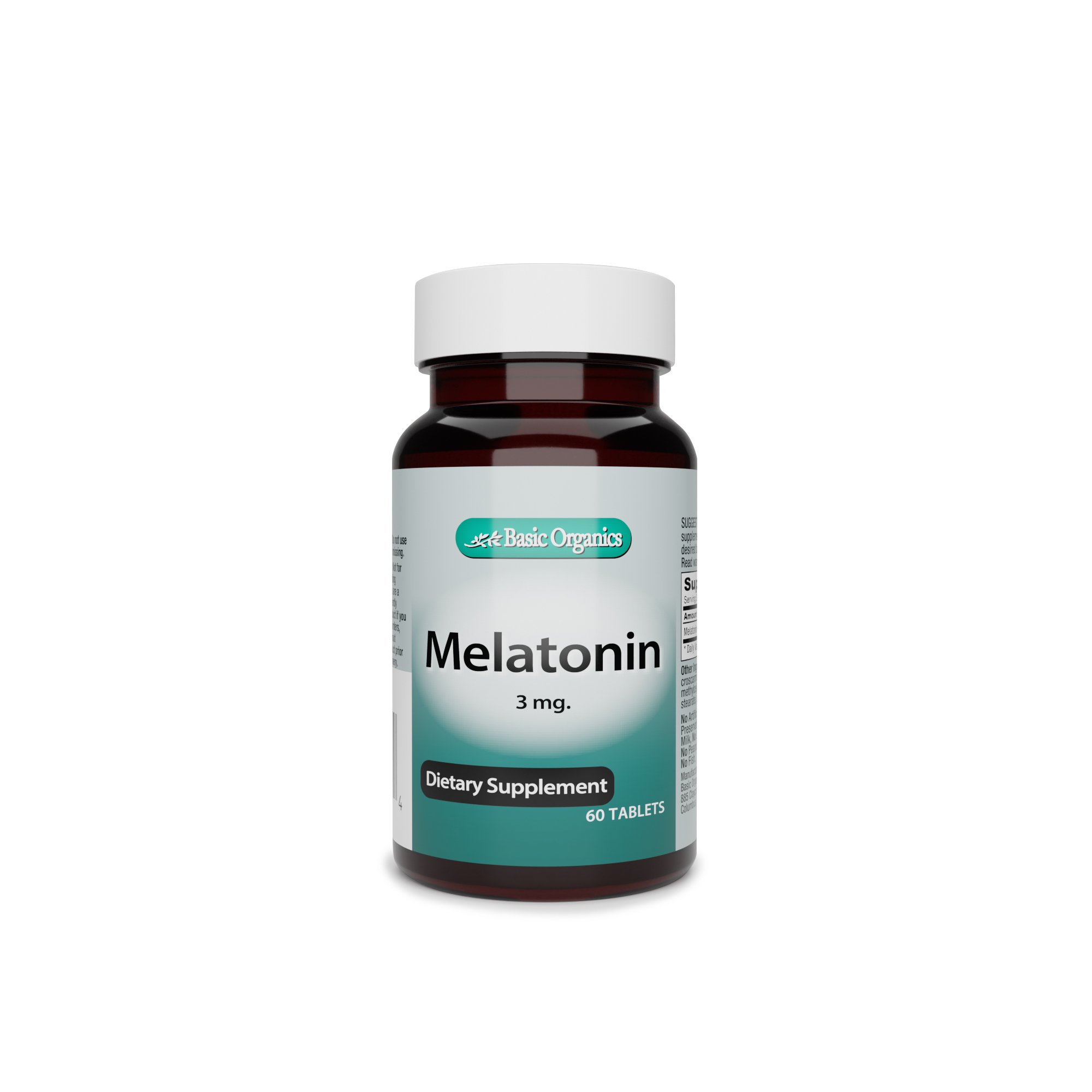 Basic Organics Melatonin Natural Sleep Aid MK 512846