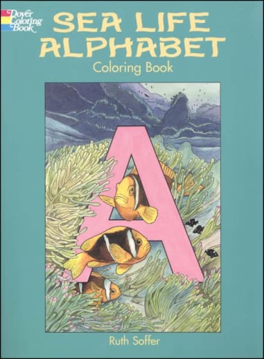 Sea Life Alphabet Coloring Book