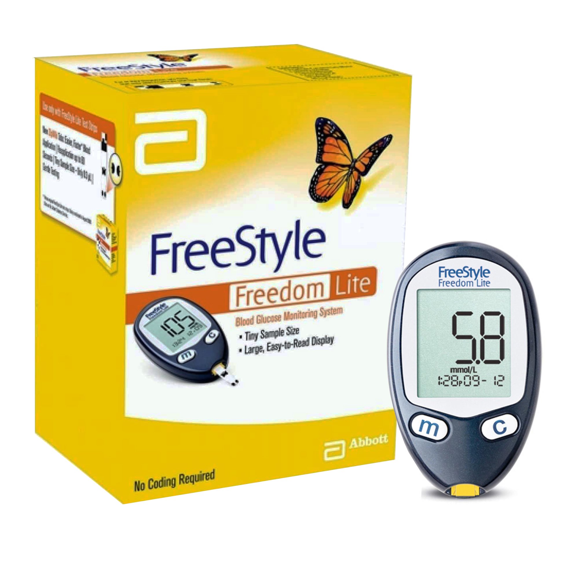 FreeStyle Freedom Lite Blood Glucose Meter MK 679711