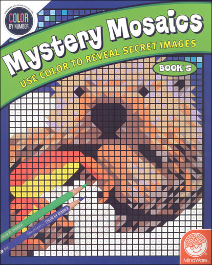 Color By Number Mystery Mosaics: Book 5